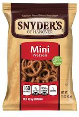 Snyders Mini Pretzel (Fat Free)